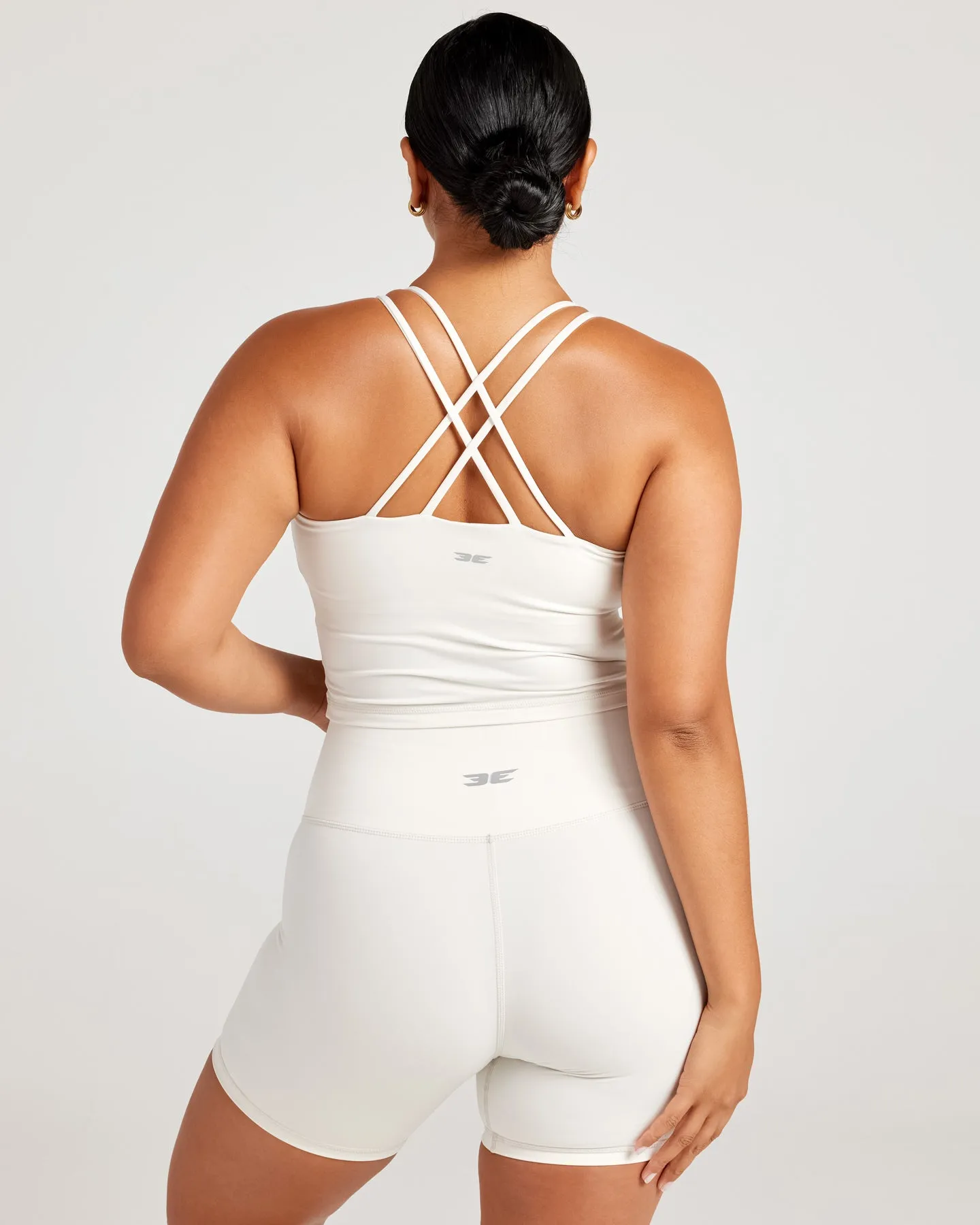 Aura Thin Strap Tank - Vanilla Latte sold by Elite Eleven product image thumbnail 2
