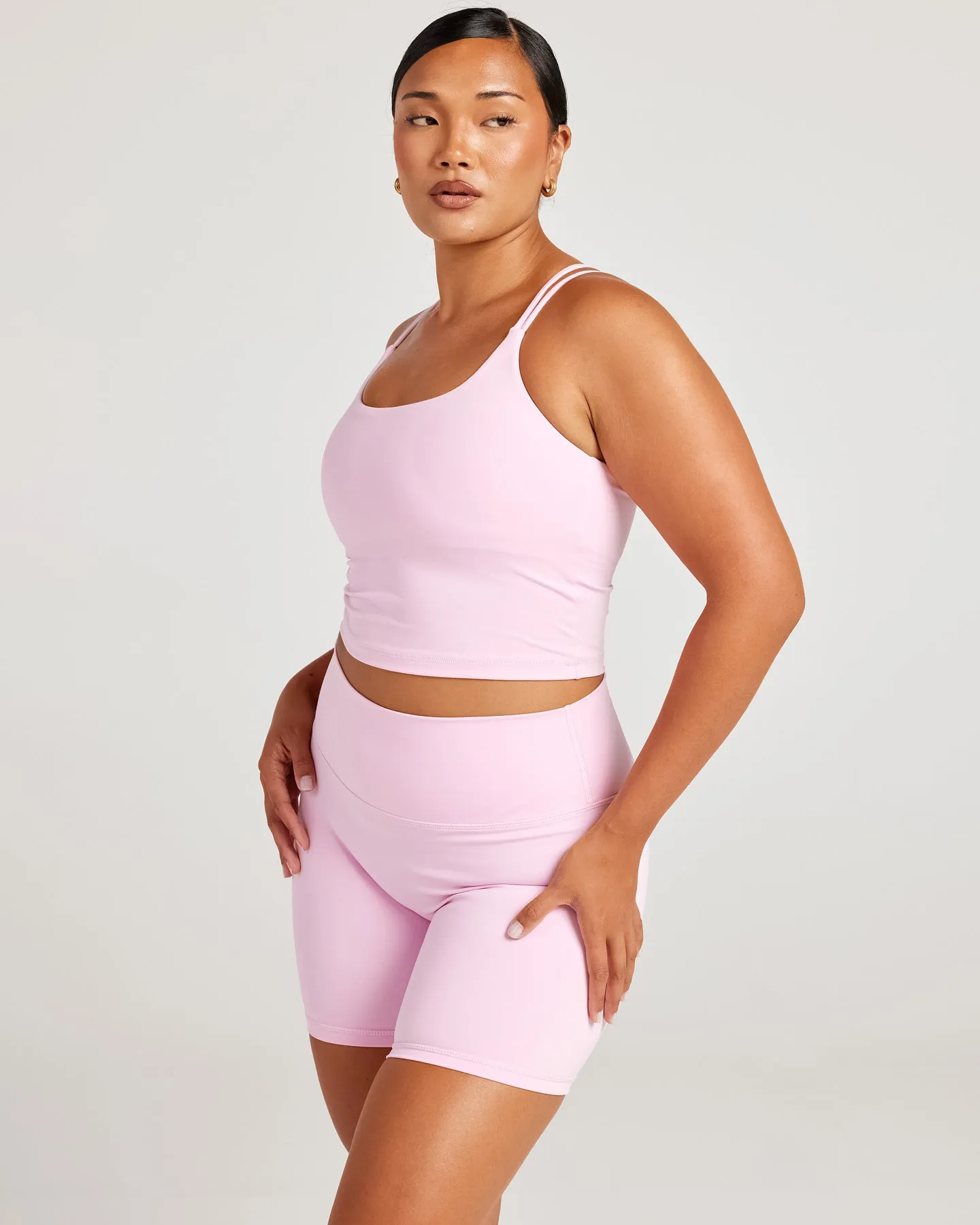 Aura Thin Strap Tank - Candy Pink sold by Elite Eleven product image thumbnail 3
