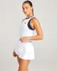 Women's Ace Zip Tank V3 - White sold by Elite Eleven
