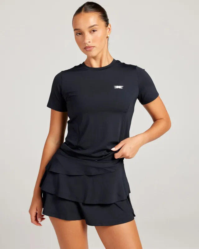 Women's Ace Tee V3 - Black made by Elite Eleven