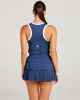 Women’s Ace Zip Tank V3 - Navy sold by Elite Eleven
