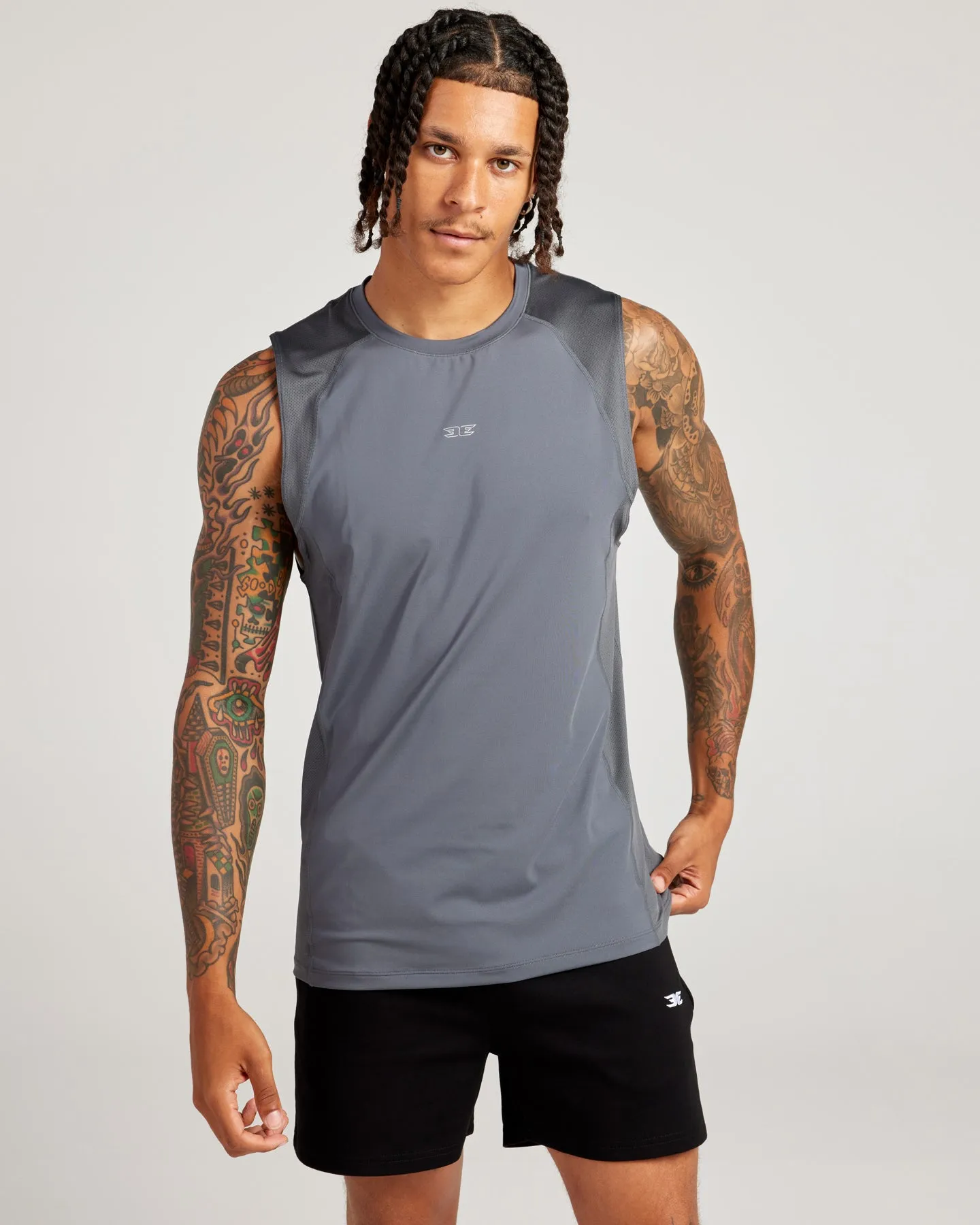 Men's ProSport Tank - Grey sold by Elite Eleven