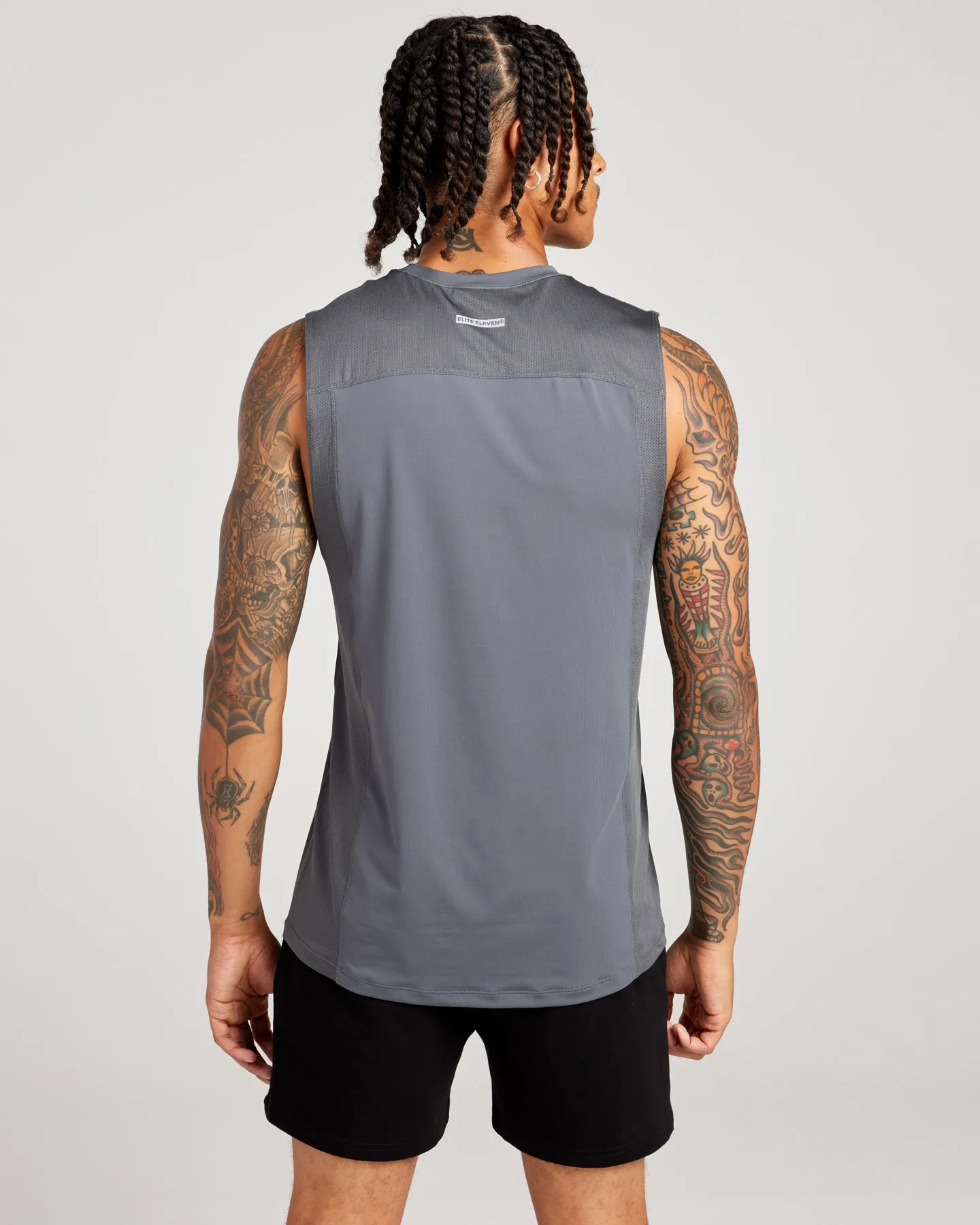 Men's ProSport Tank - Grey sold by Elite Eleven product image thumbnail 2
