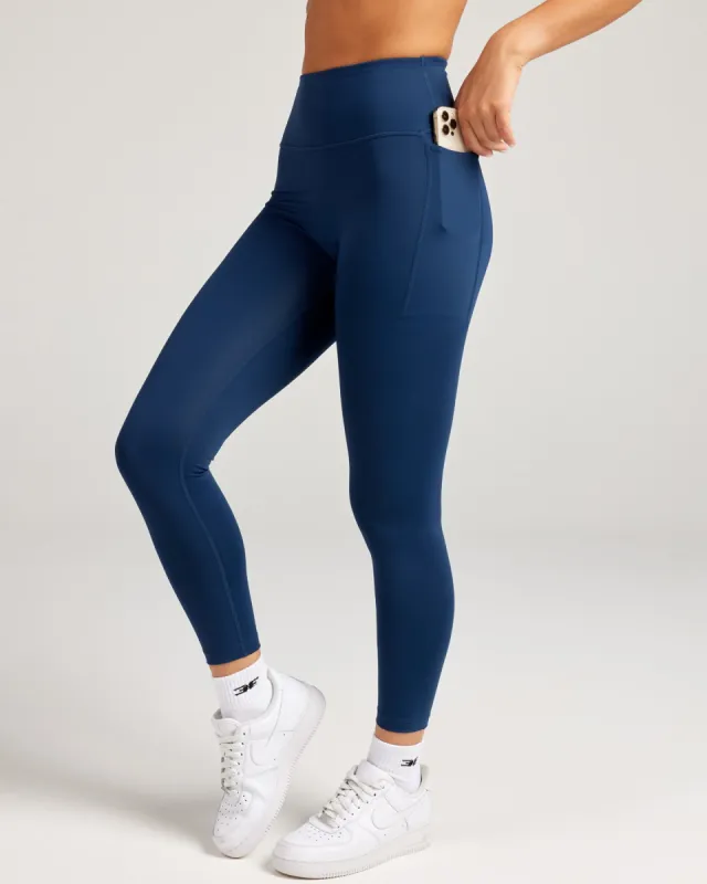 7/8 ProForm Ascend Tights - Navy sold by Elite Eleven
