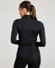 ProForm Curved 1/4 Zip - Black sold by Elite Eleven