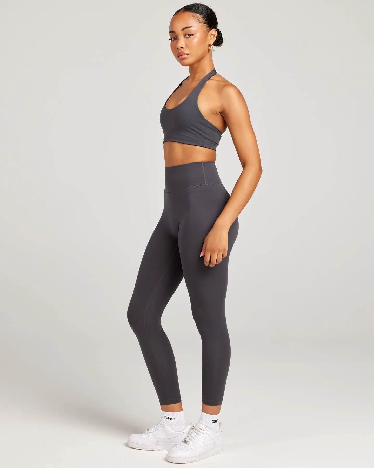 7/8 Invisible Scrunch Leggings - Charcoal sold by Elite Eleven product image thumbnail 5