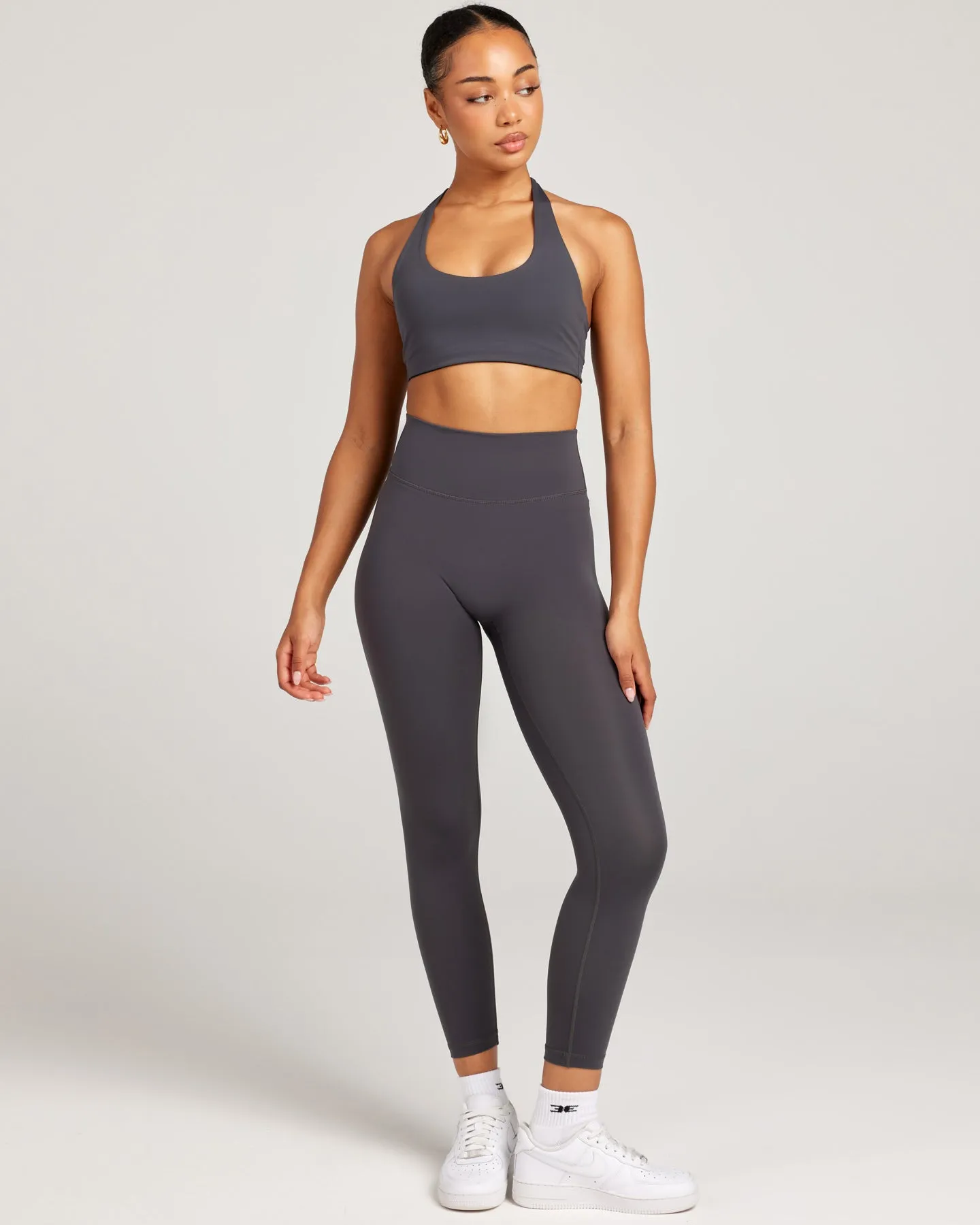 7/8 Invisible Scrunch Leggings - Charcoal sold by Elite Eleven product image thumbnail 4