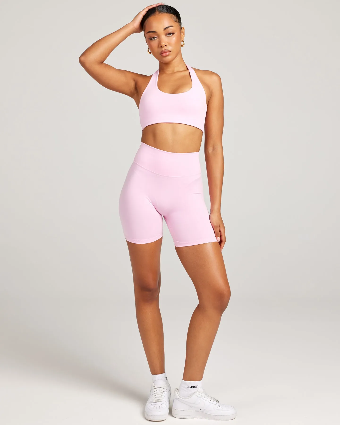 Invisible Scrunch Shorts - Candy Pink sold by Elite Eleven product image thumbnail 4