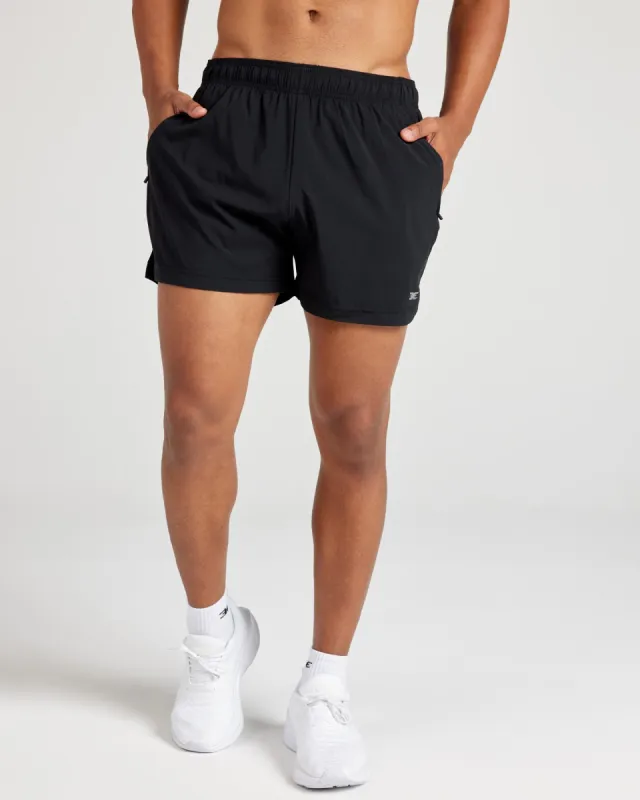 4" Elite Aero Shorts V1 - Black sold by Elite Eleven