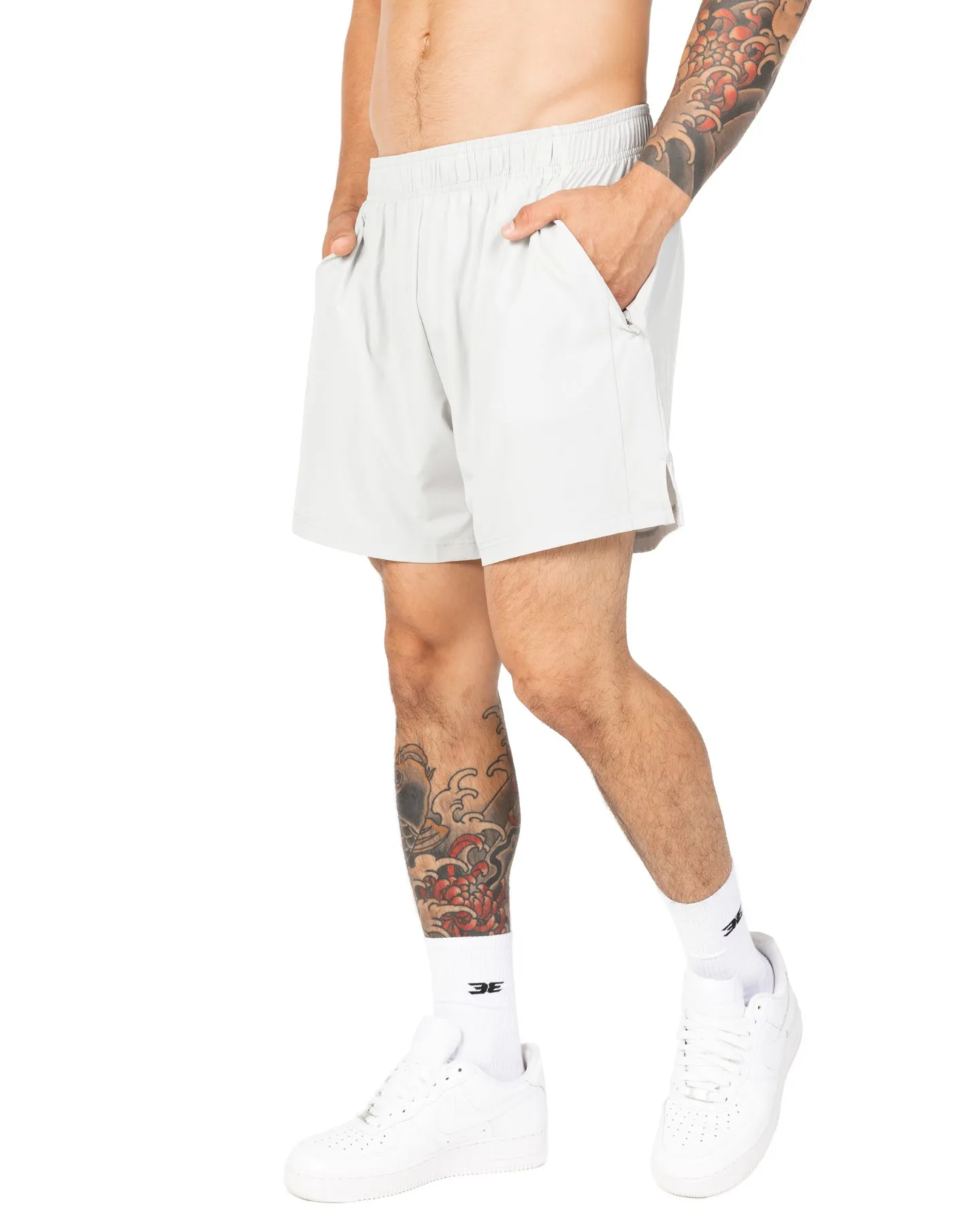Elite Aero Shorts V1 - Light Grey sold by Elite Eleven
