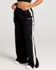 Omni Panel Wide Leg Trackpants - Black/Bone sold by Elite Eleven