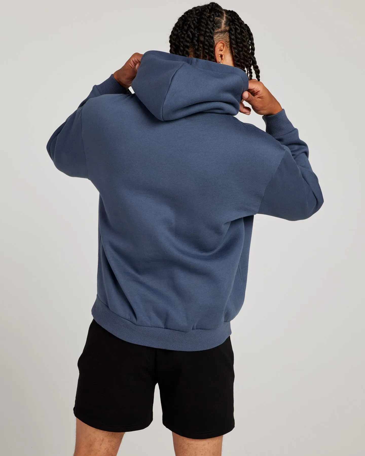 Retro Puff Print Hoodie - Navy sold by Elite Eleven product image thumbnail 5