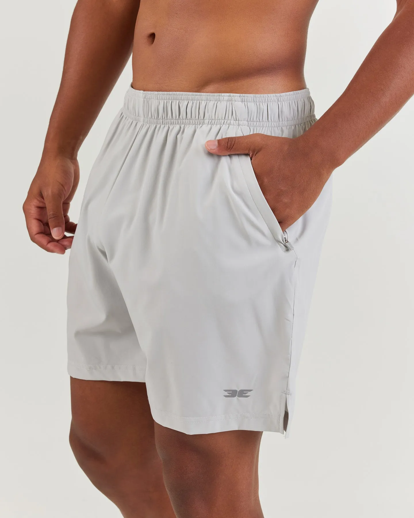 7" Elite Aero Shorts - Light Grey sold by Elite Eleven product image thumbnail 4