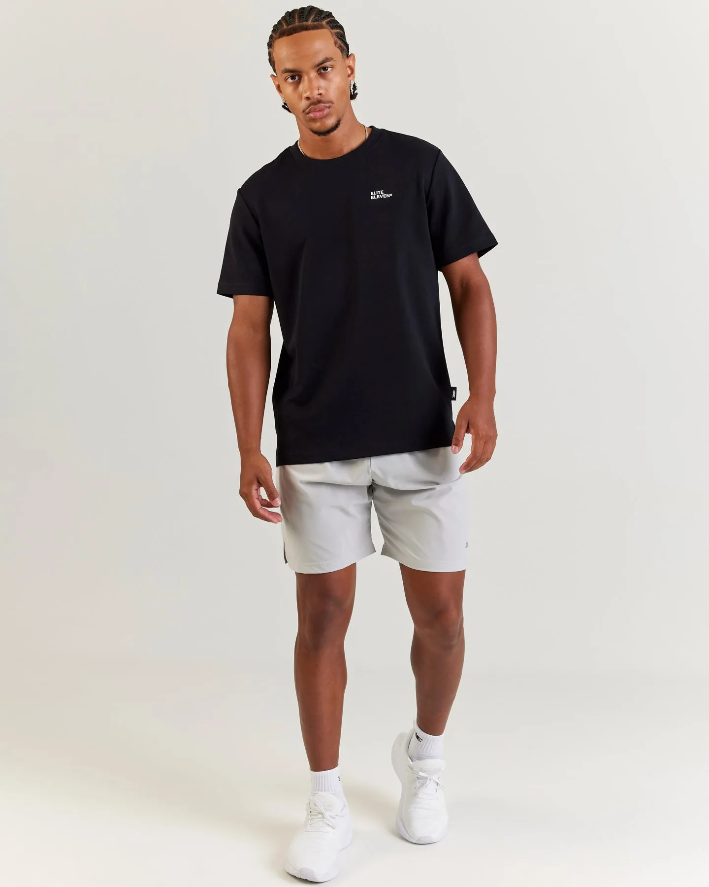 7" Elite Aero Shorts - Light Grey sold by Elite Eleven product image thumbnail 5