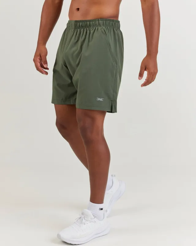 7" Elite Aero Shorts - Forest sold by Elite Eleven
