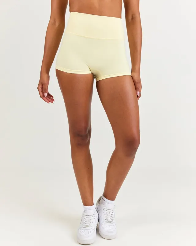 Aura SF Micro Shorts - Buttercup sold by Elite Eleven