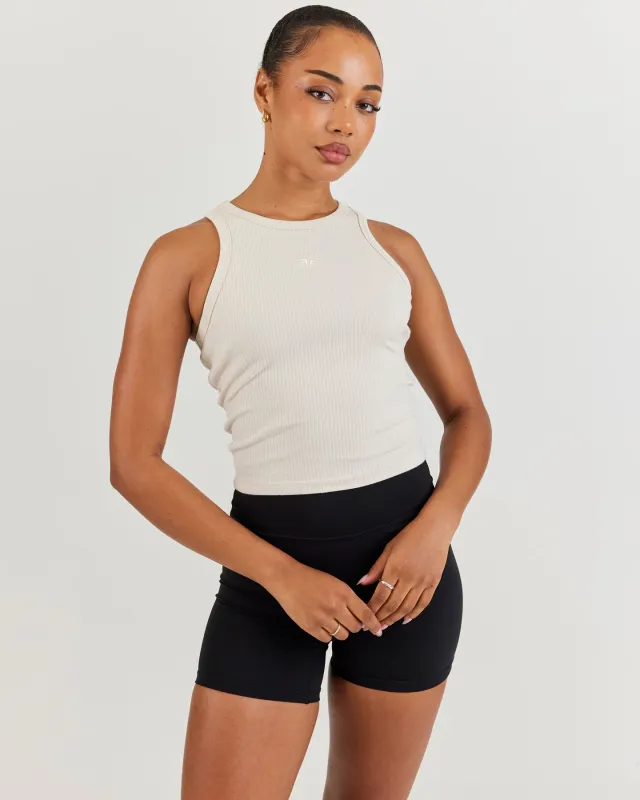 EE Ribbed Singlet - Bone sold by Elite Eleven