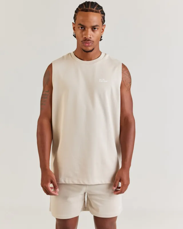 VersaFit Tank - Light Taupe sold by Elite Eleven