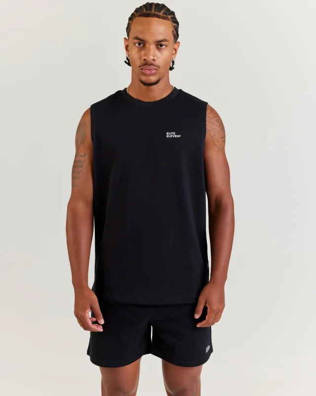 VersaFit Tank - Black sold by Elite Eleven