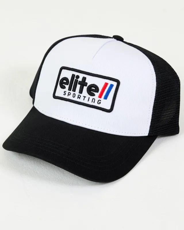 Motorsport Trucker Hat - Black made by Elite Eleven