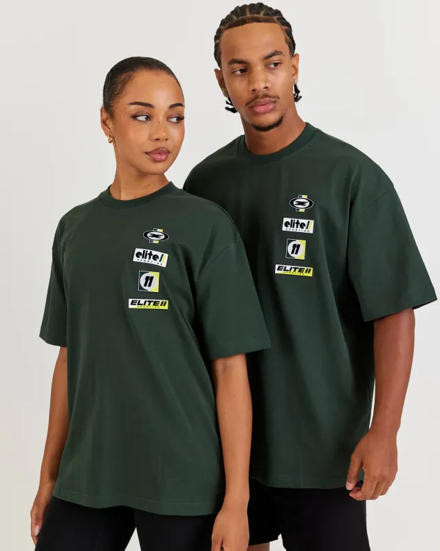 EE Motorsport Tee - Green sold by Elite Eleven