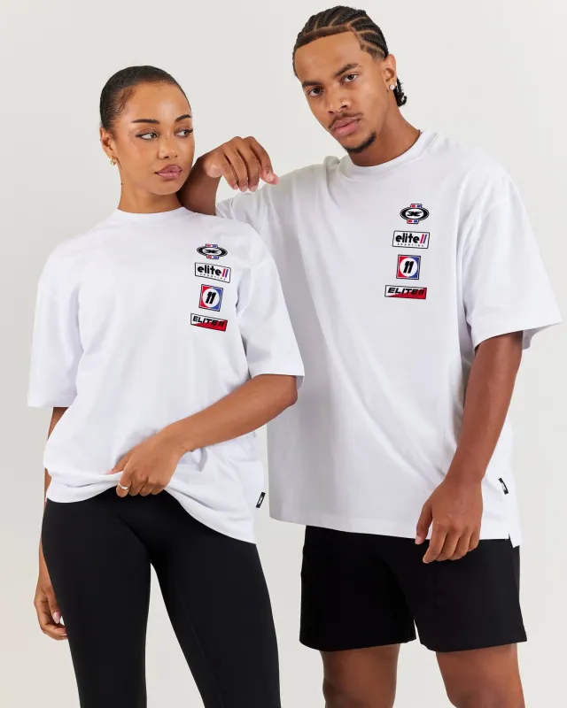 EE Motorsport Tee - White sold by Elite Eleven
