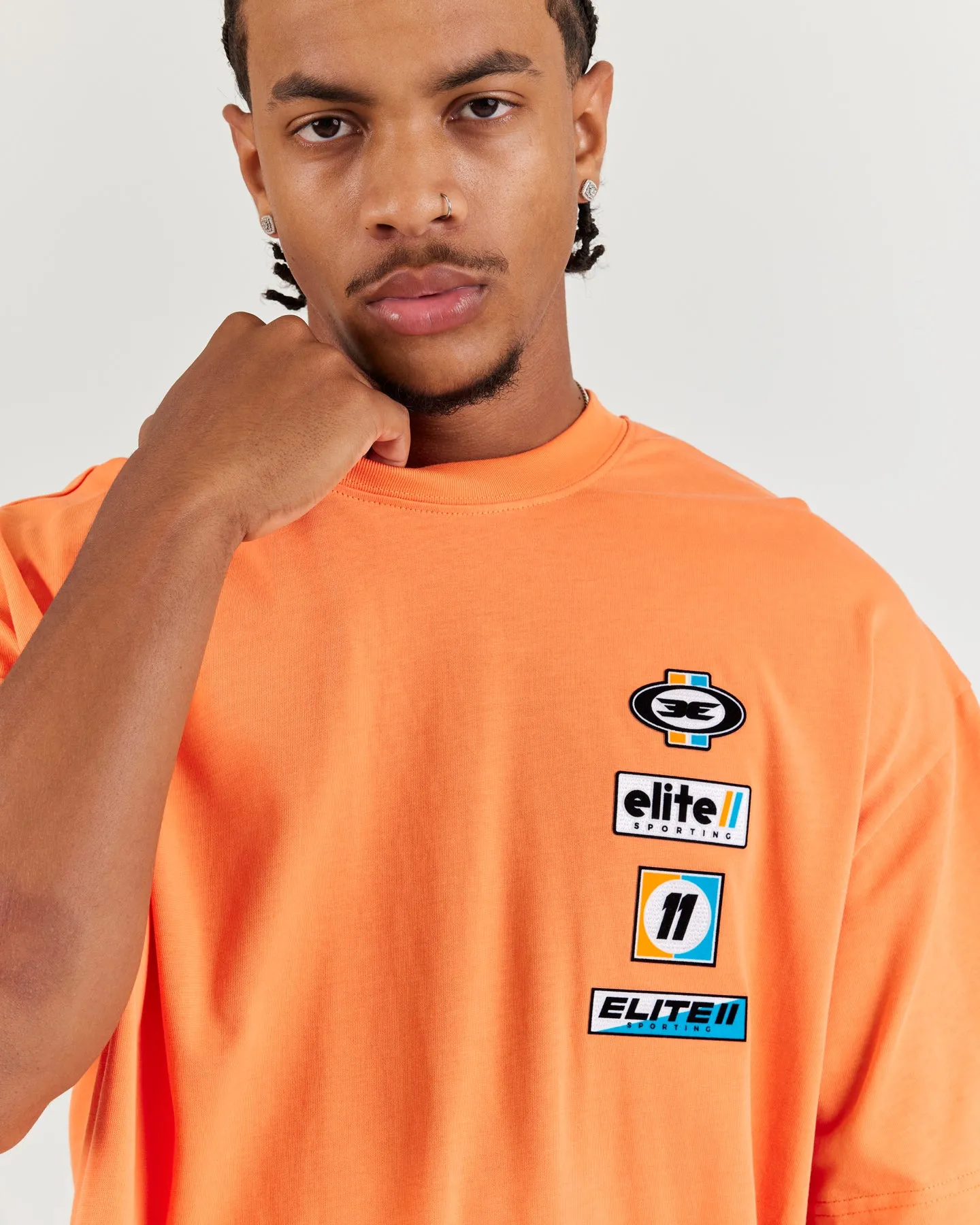 EE Motorsport Tee - Orange sold by Elite Eleven product image thumbnail 5