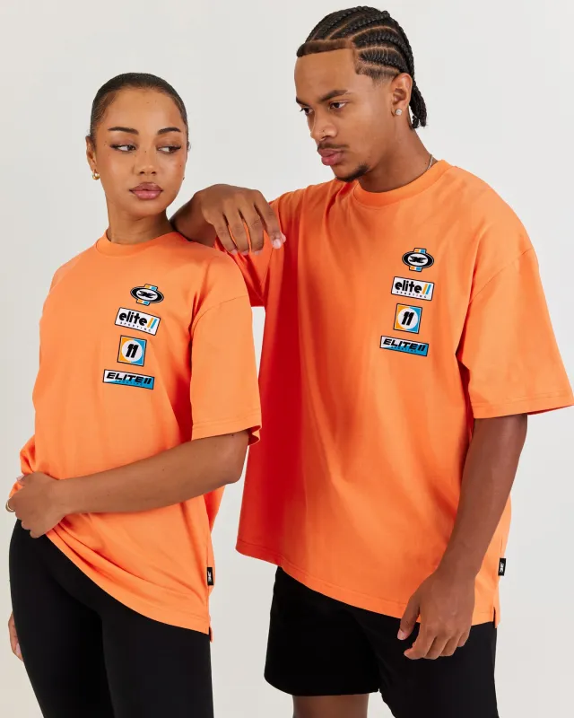 EE Motorsport Tee - Orange sold by Elite Eleven