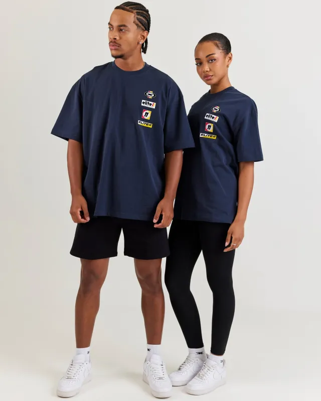 EE Motorsport Tee - Navy sold by Elite Eleven