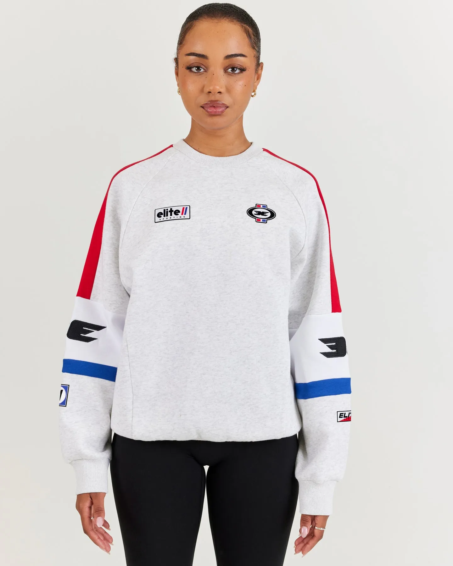 EE Motorsport Crewneck - Polar Grey sold by Elite Eleven product image thumbnail 2