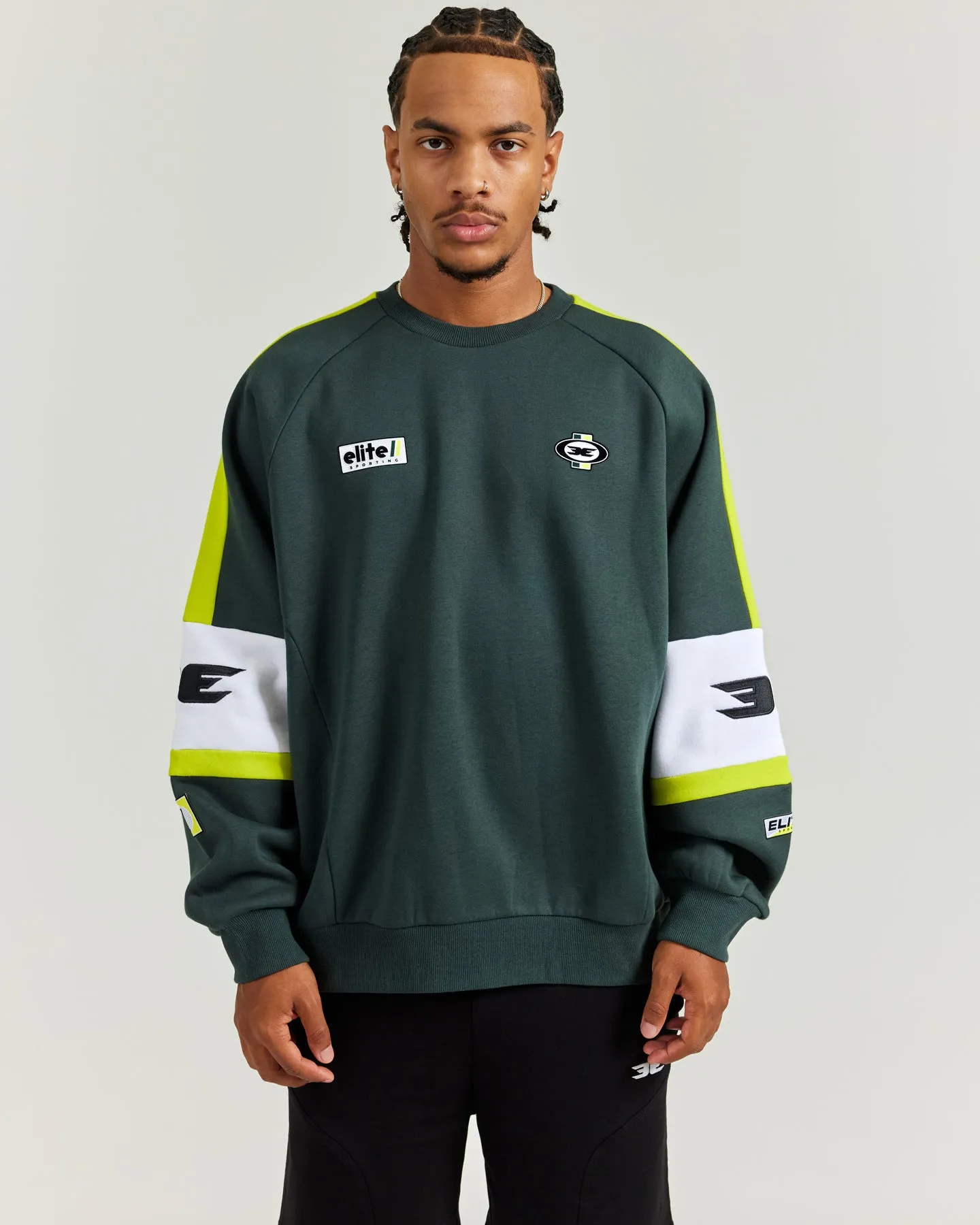 EE Motorsport Crewneck - Green sold by Elite Eleven product image thumbnail 4