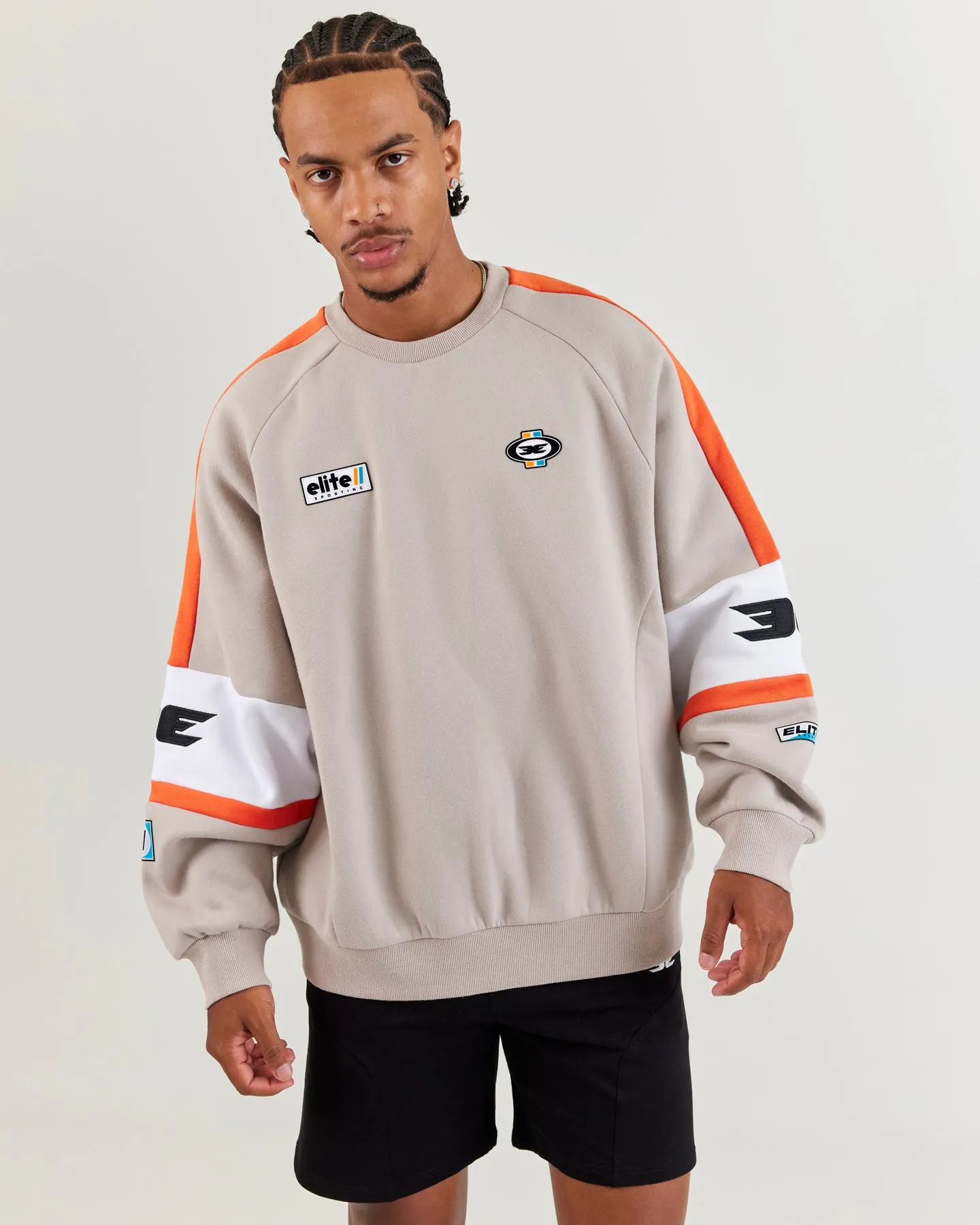 EE Motorsport Crewneck - Taupe sold by Elite Eleven product image thumbnail 4