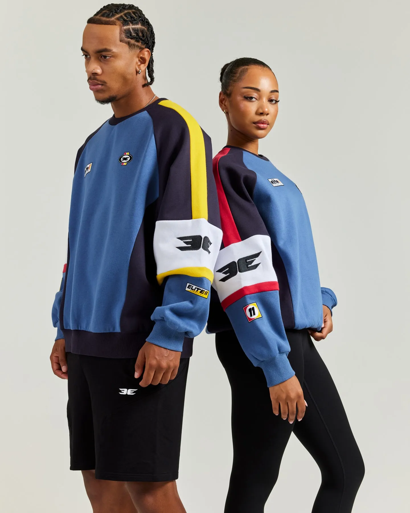 EE Motorsport Crewneck - Navy sold by Elite Eleven