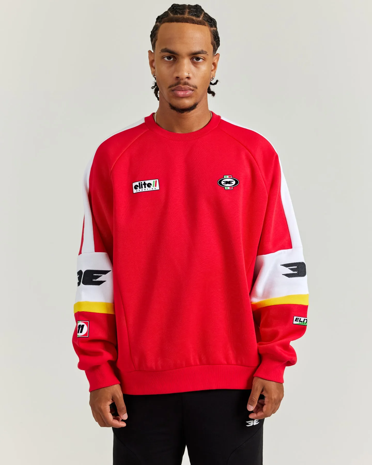 EE Motorsport Crewneck - Red sold by Elite Eleven product image thumbnail 4