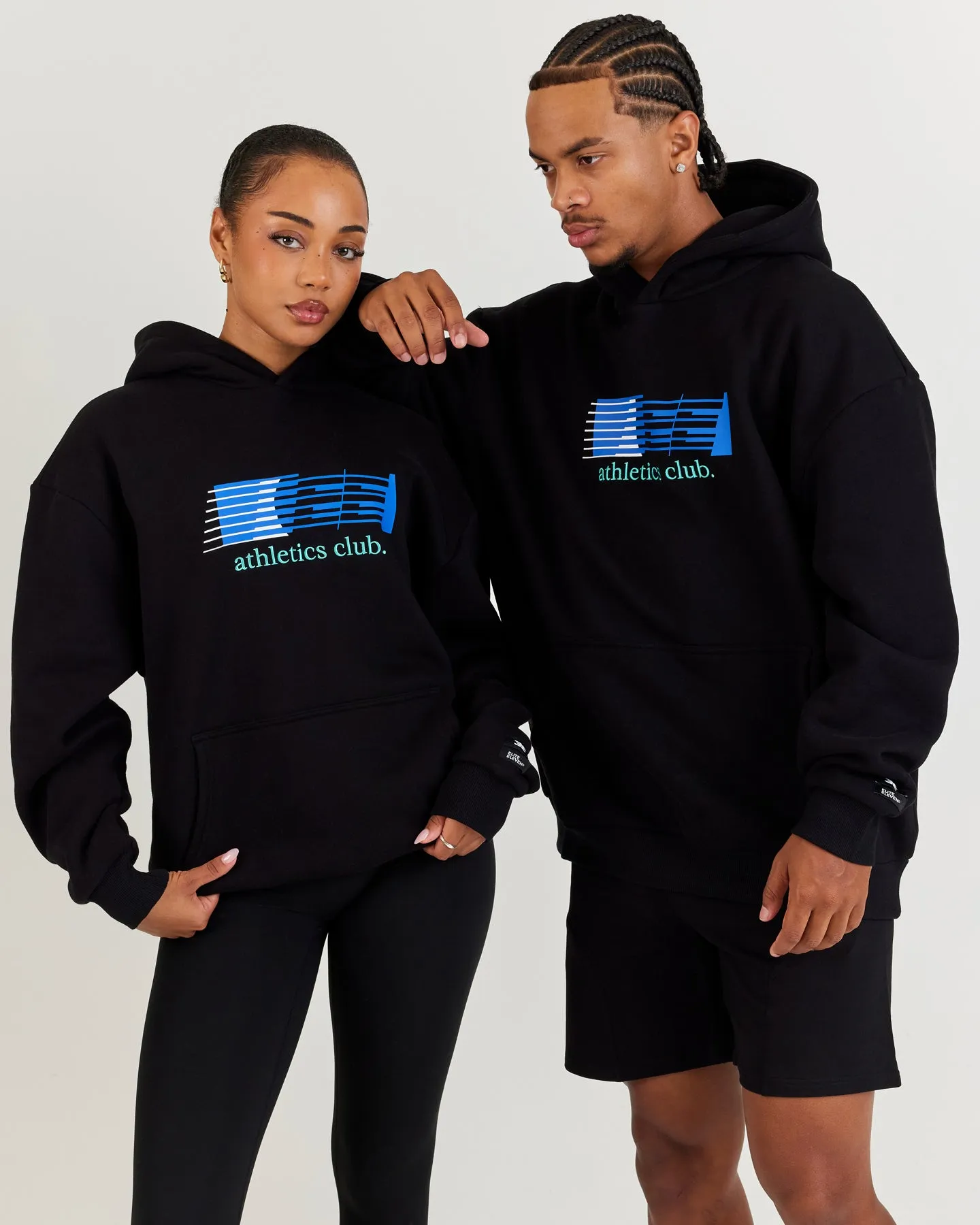 Athletics Club Block Hoodie - Black sold by Elite Eleven