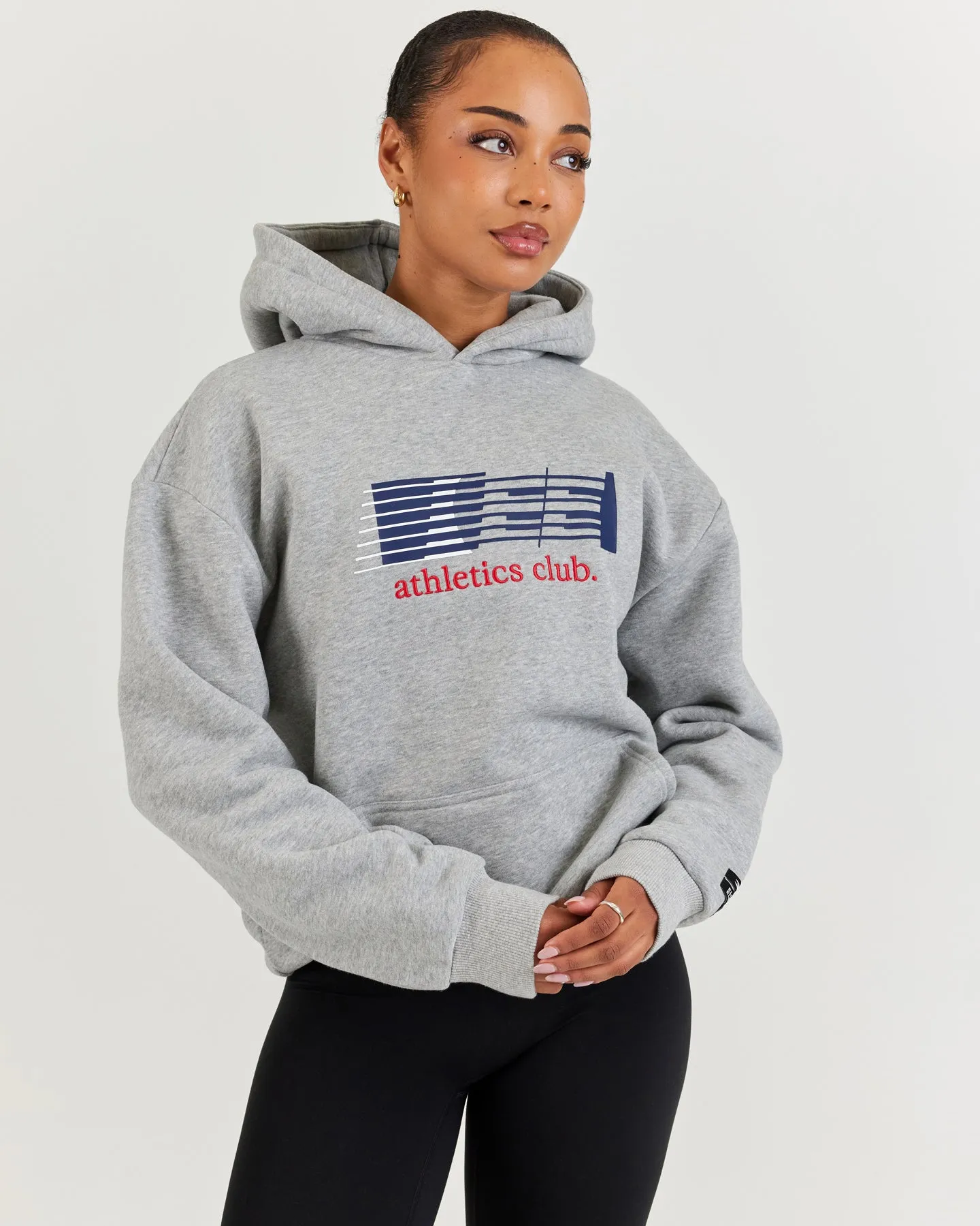 Athletics Club Block Hoodie - Grey sold by Elite Eleven product image thumbnail 2