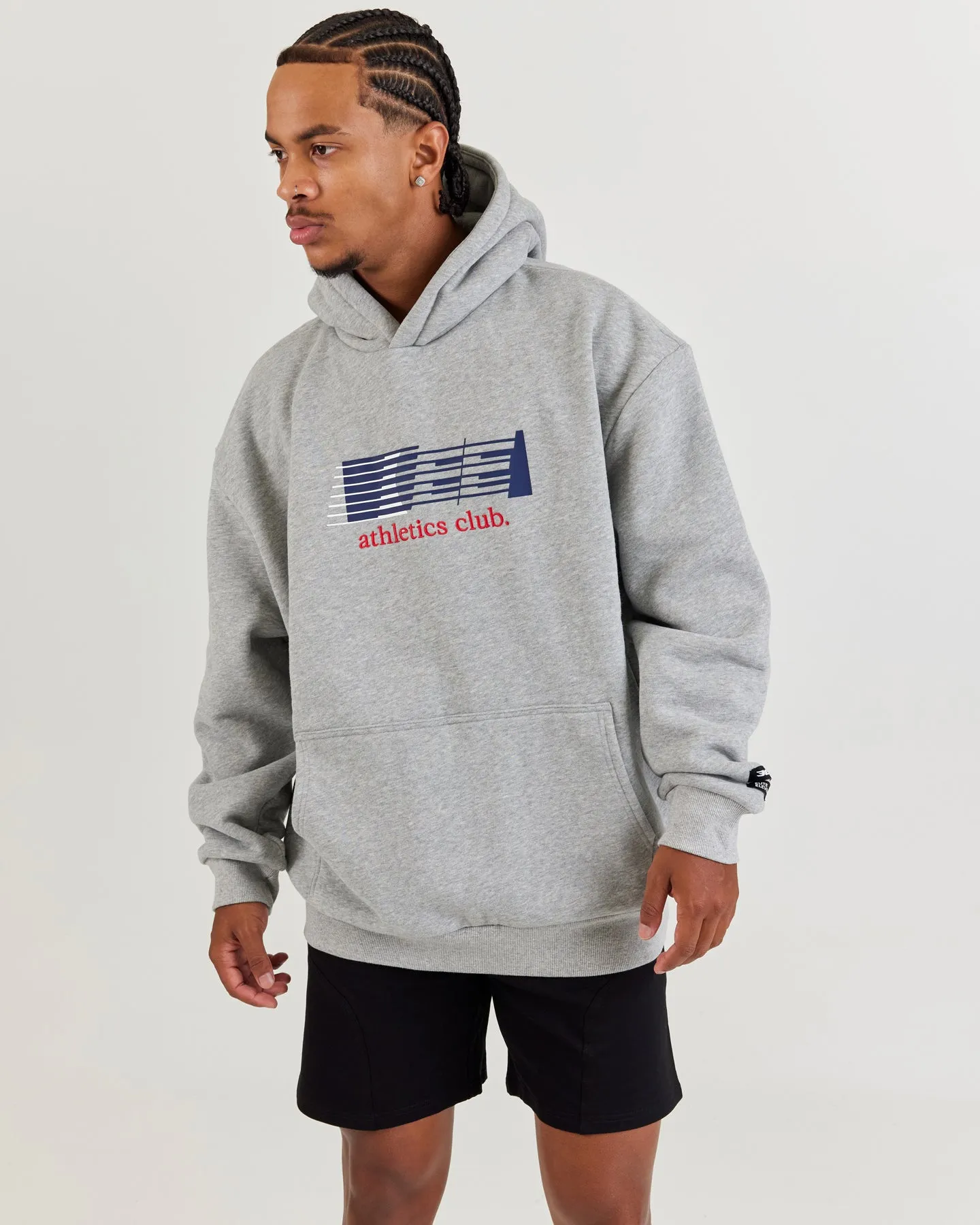 Athletics Club Block Hoodie - Grey sold by Elite Eleven product image thumbnail 4