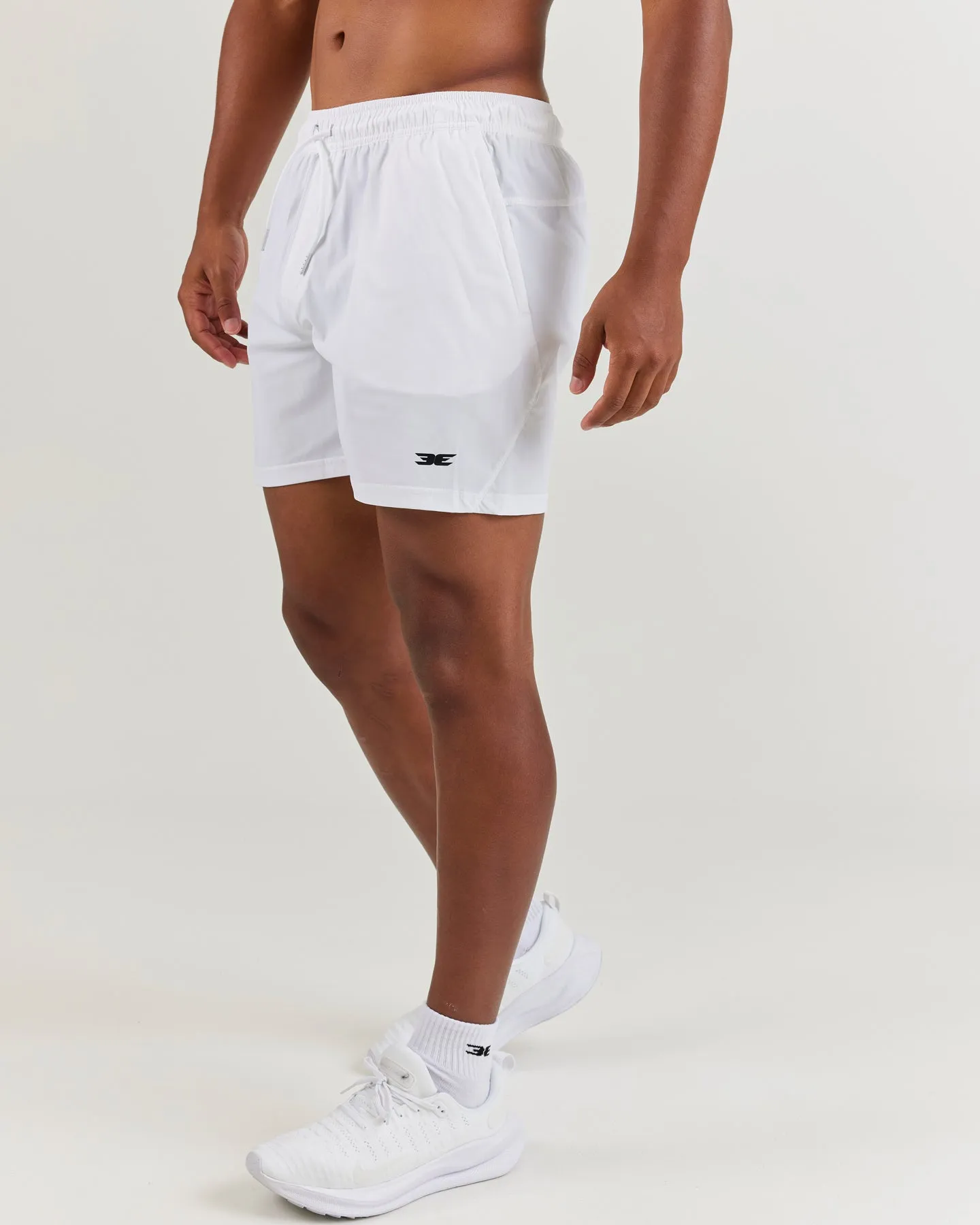 5" ProLite Shorts - White sold by Elite Eleven
