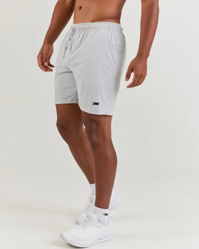 7" ProLite Shorts - Light Grey sold by Elite Eleven