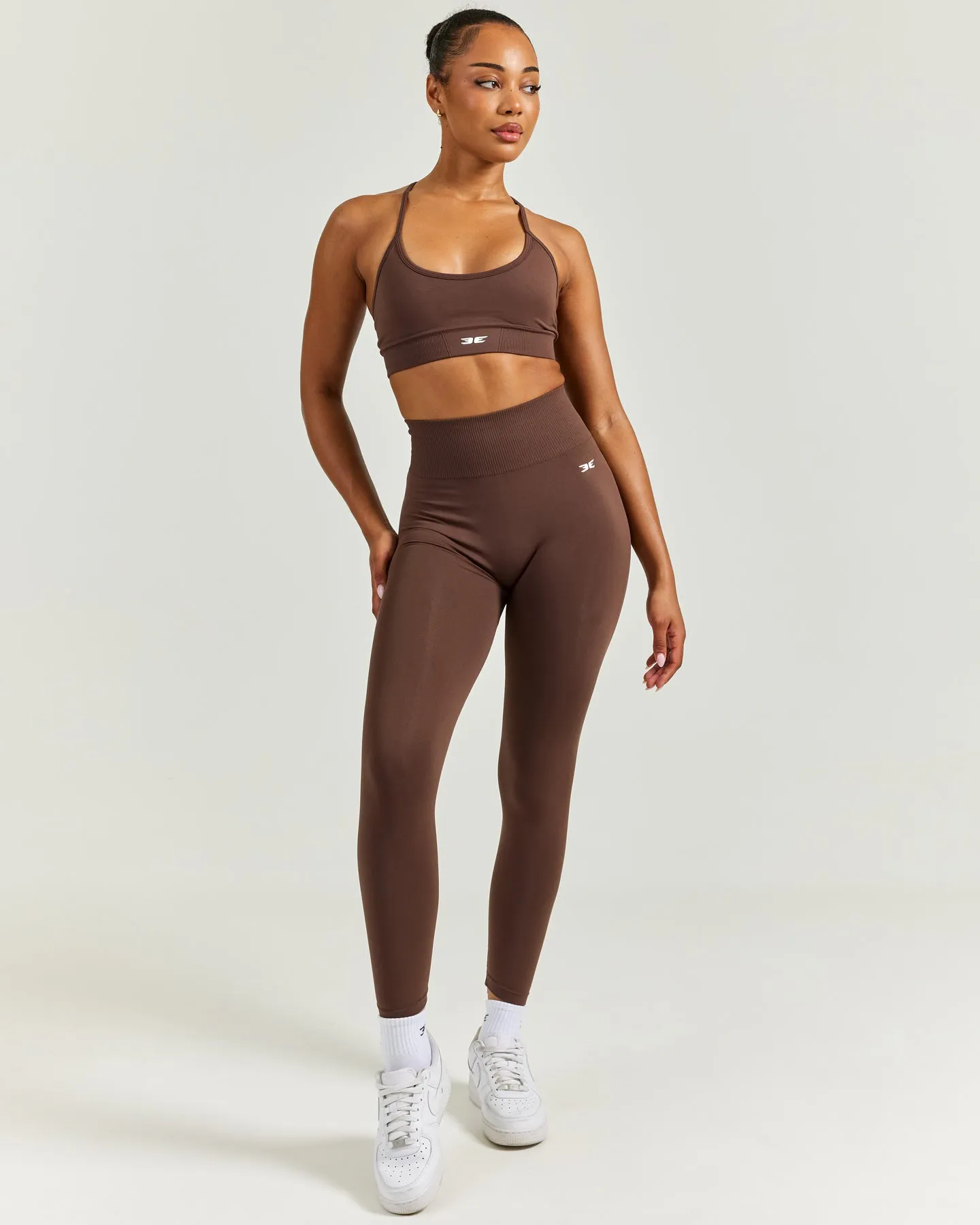 7/8 Elite Seamless Leggings - Brown sold by Elite Eleven product image thumbnail 4