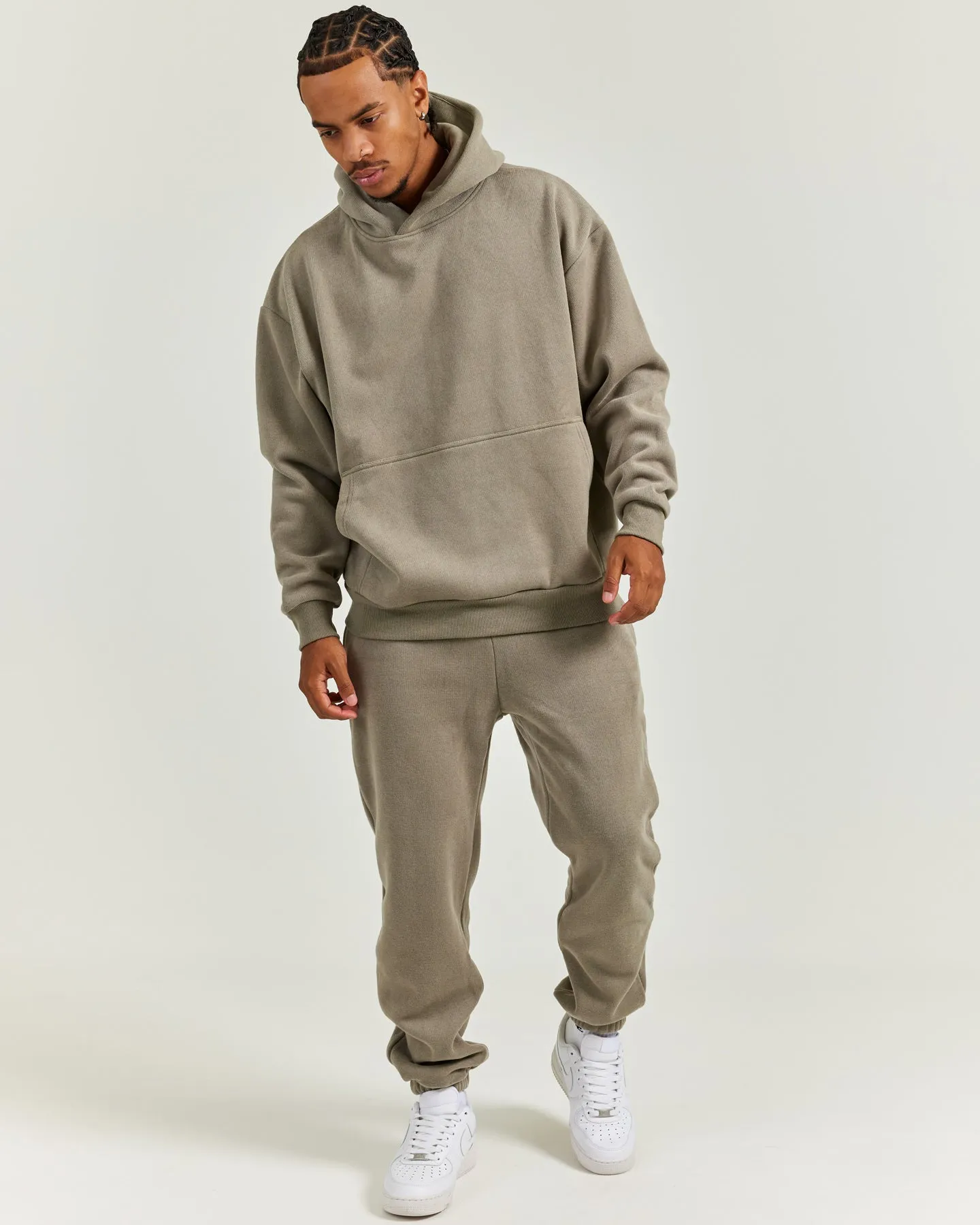 Men's Heavy Weave Hoodie - Sage sold by Elite Eleven product image thumbnail 4