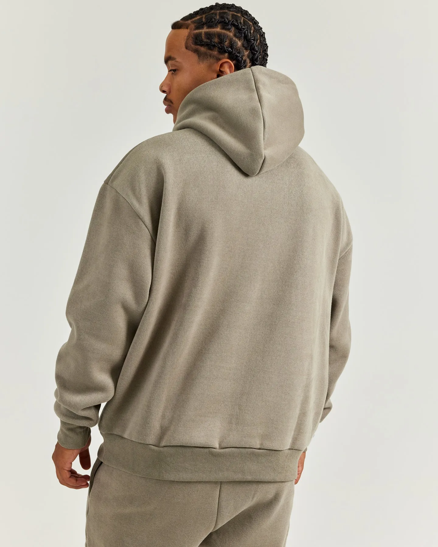Men's Heavy Weave Hoodie - Sage sold by Elite Eleven product image thumbnail 2