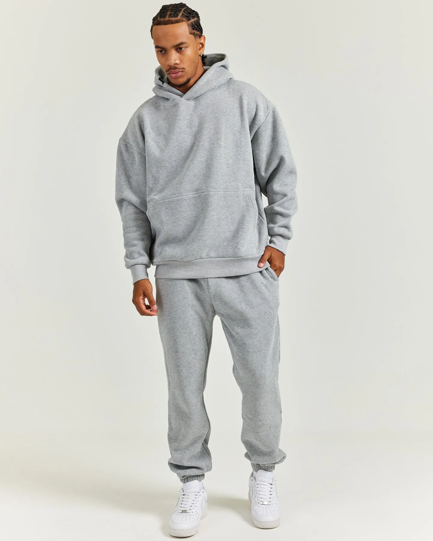 Men's Heavy Weave Hoodie - Grey sold by Elite Eleven product image thumbnail 4