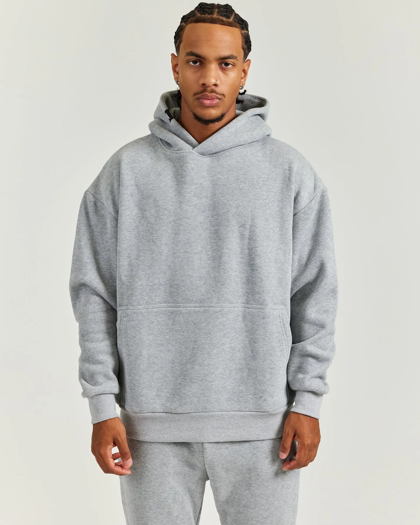 Men's Heavy Weave Hoodie - Grey sold by Elite Eleven