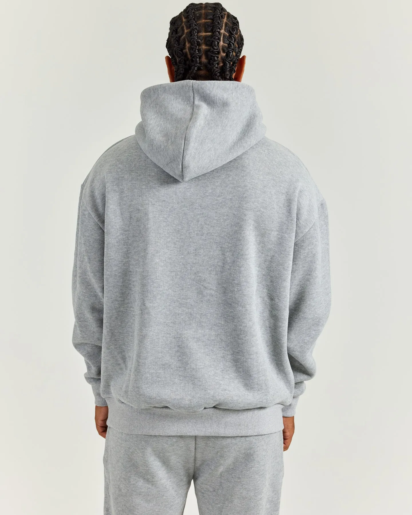 Men's Heavy Weave Hoodie - Grey sold by Elite Eleven product image thumbnail 2