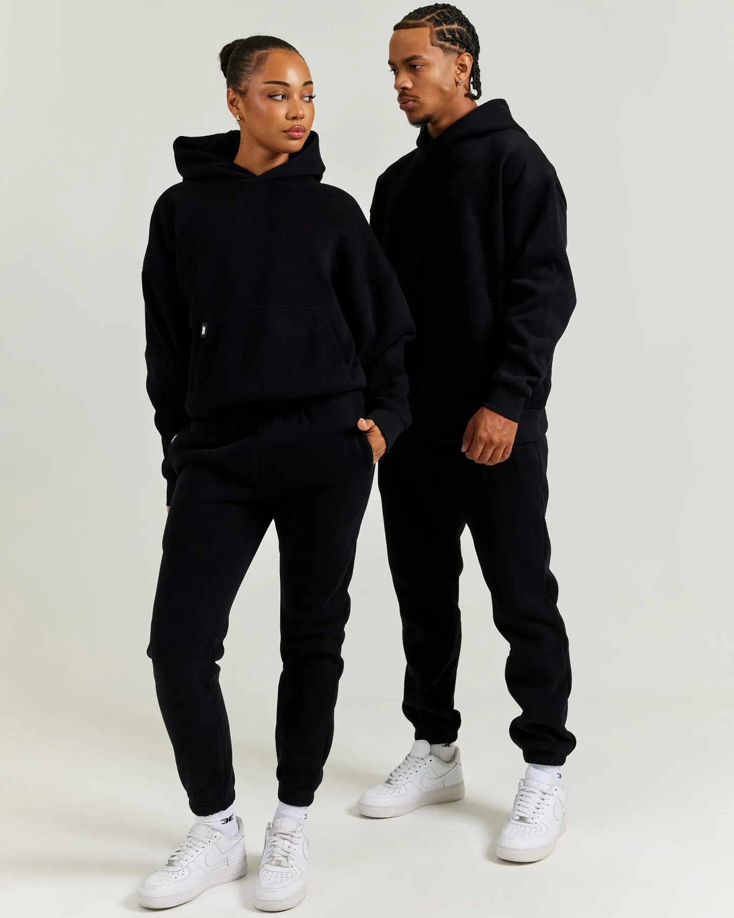 Men's Heavy Weave Hoodie - Black sold by Elite Eleven product image thumbnail 3