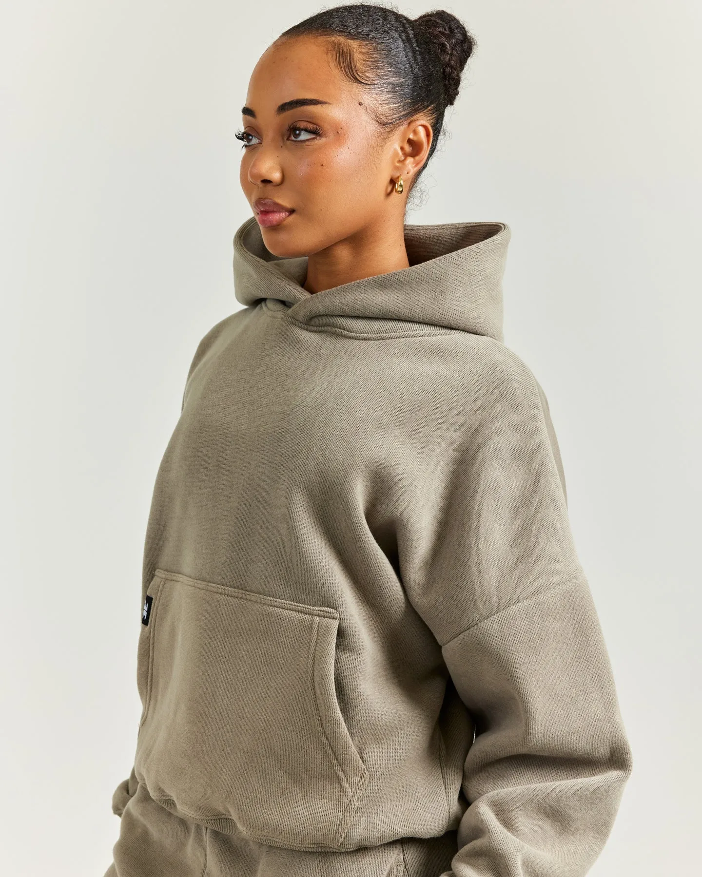 Women's Heavy Weave Hoodie - Sage sold by Elite Eleven product image thumbnail 3
