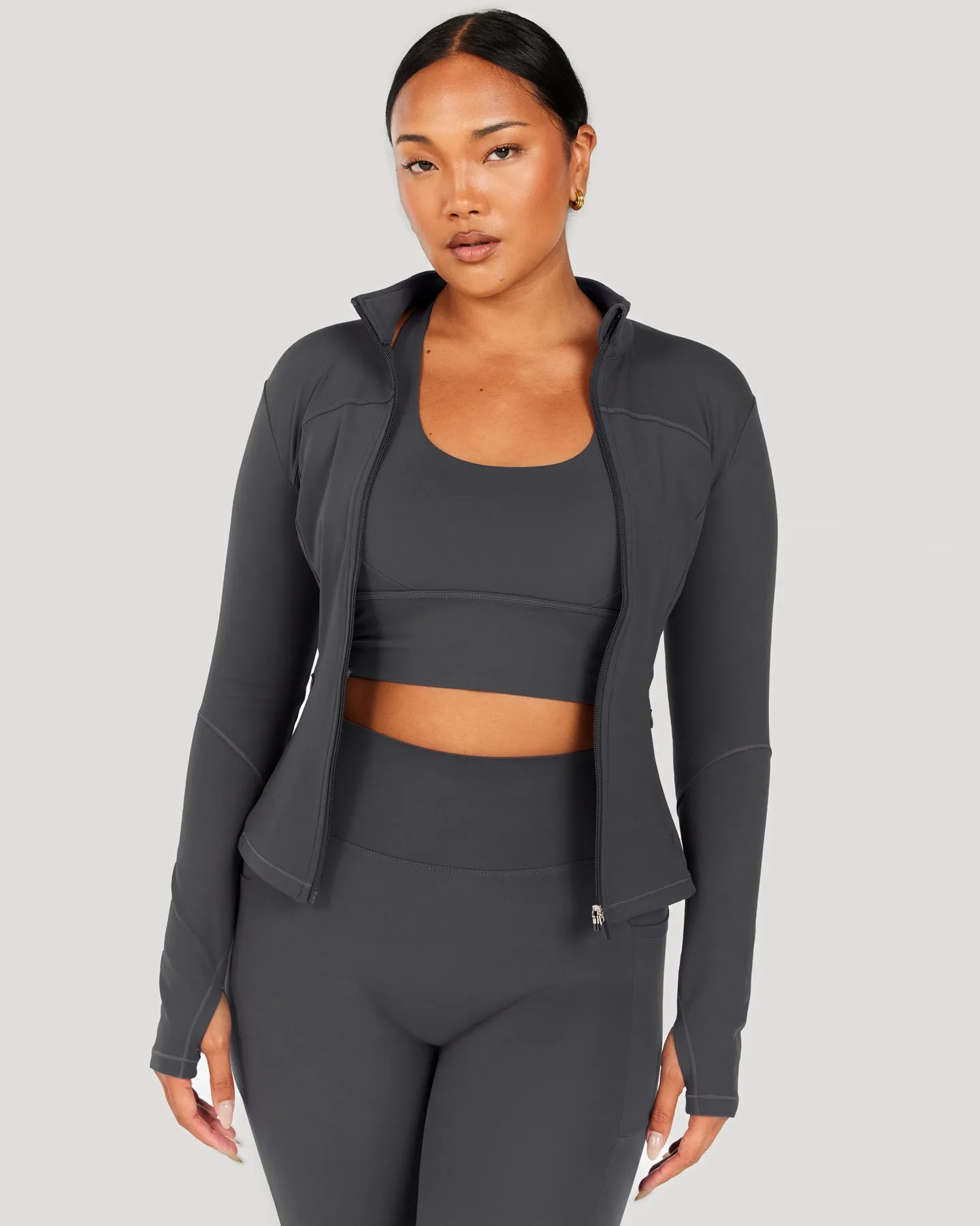 Aura Jacket - Charcoal sold by Elite Eleven product image thumbnail 3