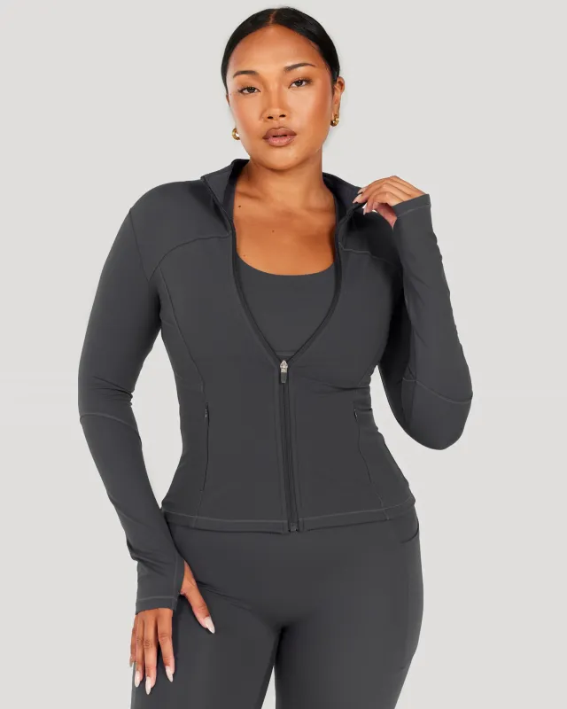 Aura Jacket - Charcoal sold by Elite Eleven
