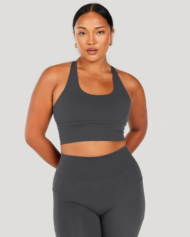 Aura Bra - Charcoal sold by Elite Eleven